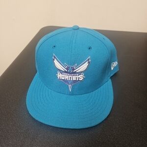 New Era Blue Charlotte Hornets Cap